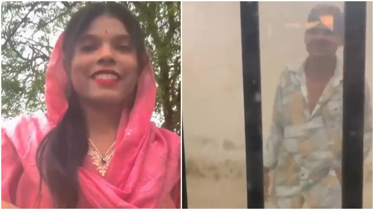 'Aaj Mere Jaan Ka Birthday Hai': Girl Reaches Raipur Jail To Meet Boyfriend | VIRAL VIDEO