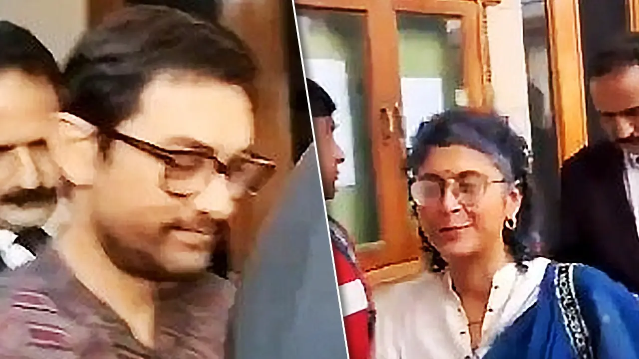 Aamir Khan Chuckles As CJI Welcomes Him For Laapataa Ladies Screening In SC: Don't Want Stampede... Aamir Khan and Kiran Rao at Supreme Court