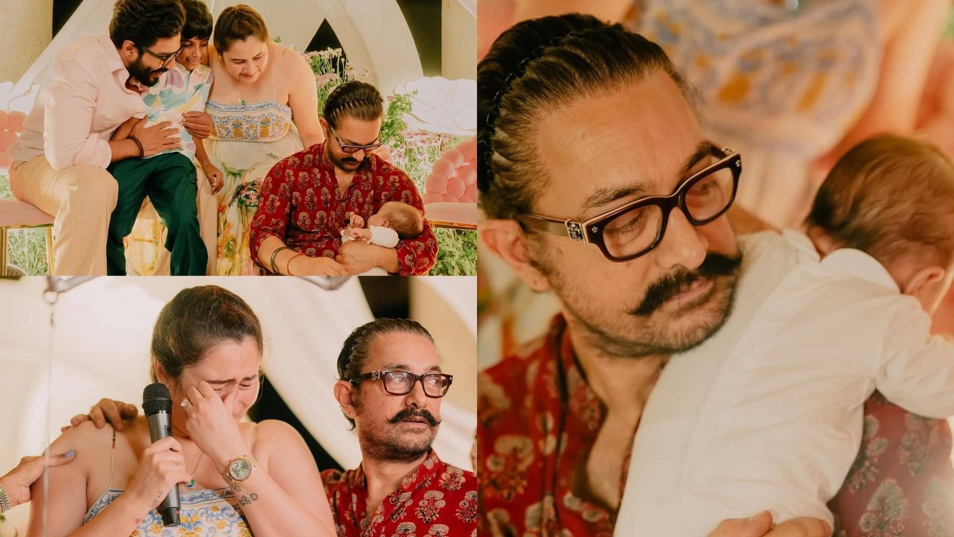 Aamir Khan attended Vishnu Vishal- Jwala Gutta’s Daughter naming ceremony