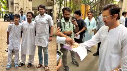 Aamir Khan Celebrates Eid