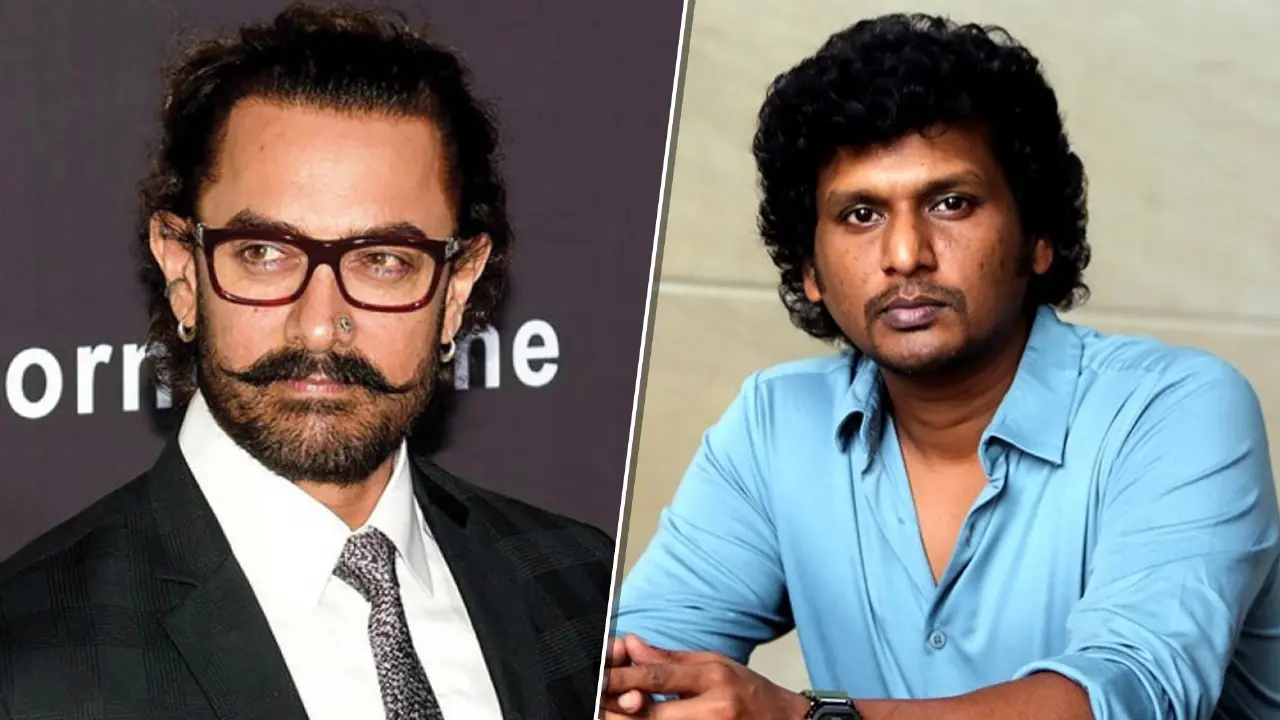 Aamir Khan (L) and Lokesh Kanagaraj (R)