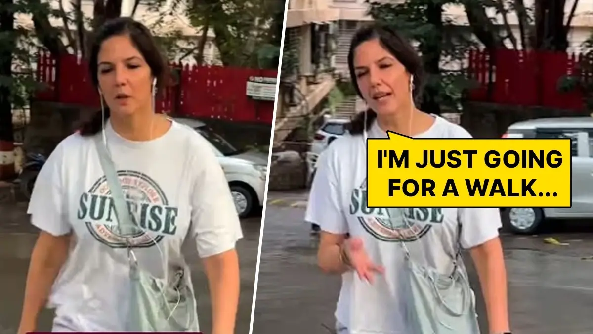 Leave Me Alone: Aamir Khan’s Girlfriend Gauri Spratt Gets Irritated As Paparazzi Film Her During Evening Stroll | Watch Aamir Khan's girlfriend lashes out at paps