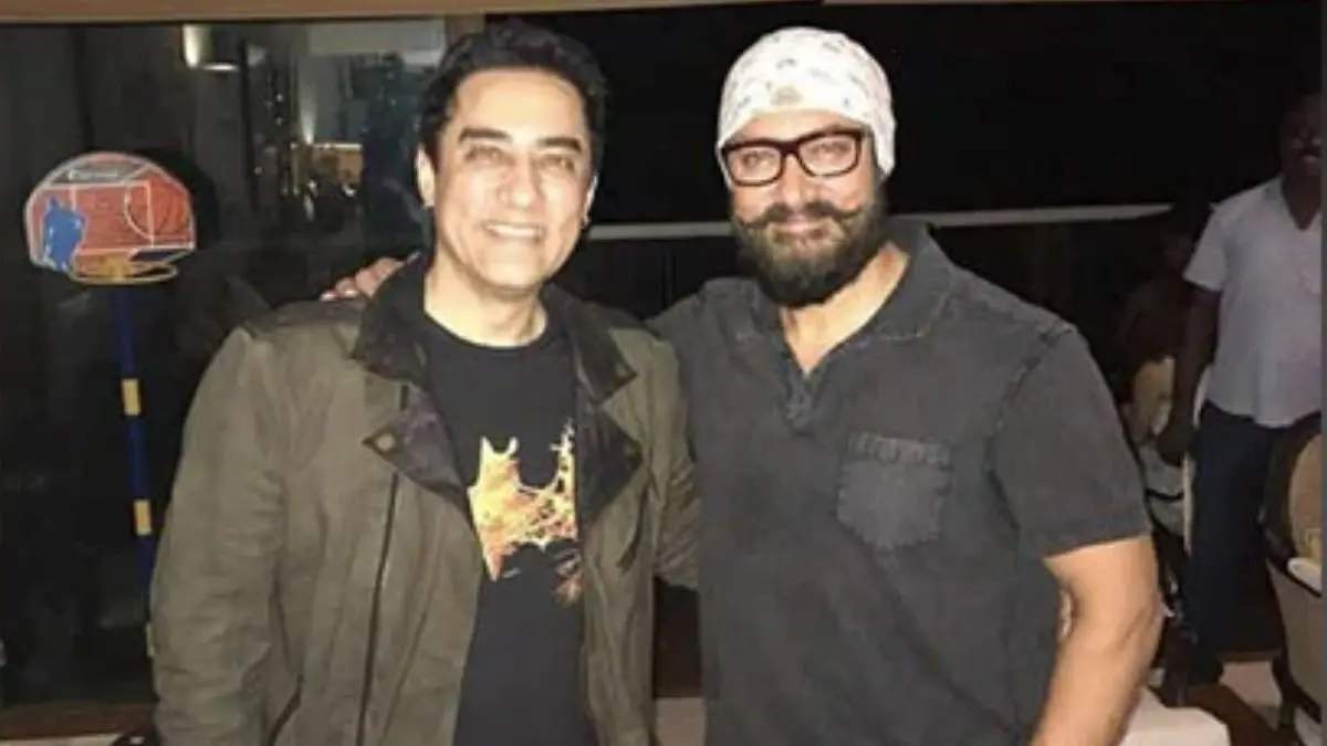 Aamir Khan with brother Faissal Khan