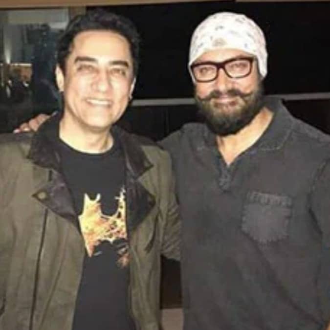 Aamir Khan with brother Faissal Khan