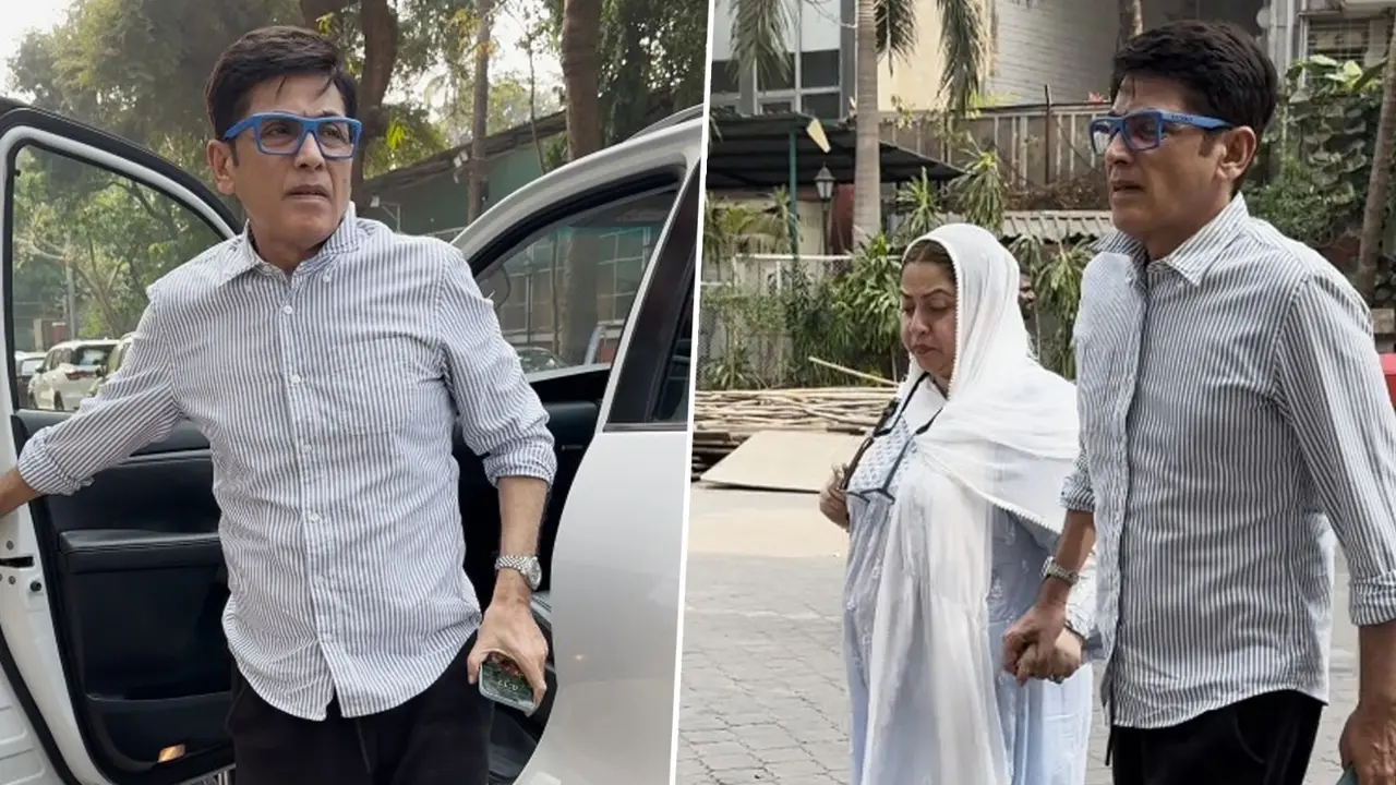 Aasif Sheikh with his wife