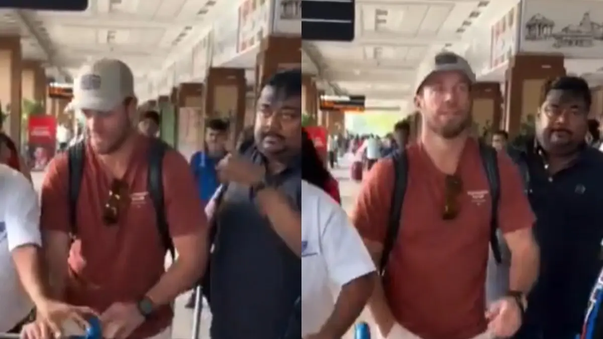 AB De Villiers Reaches Ahmedabad to Cheer For Virat Kohli, RCB Ahead of IPL 2025 Final vs PBKS | WATCH VIDEO AB De Villiers reaches Ahmedabad
