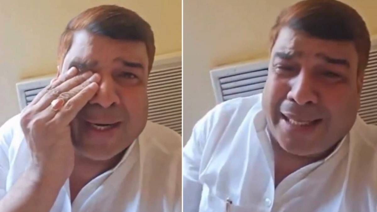 Abhay Singh LJP crying