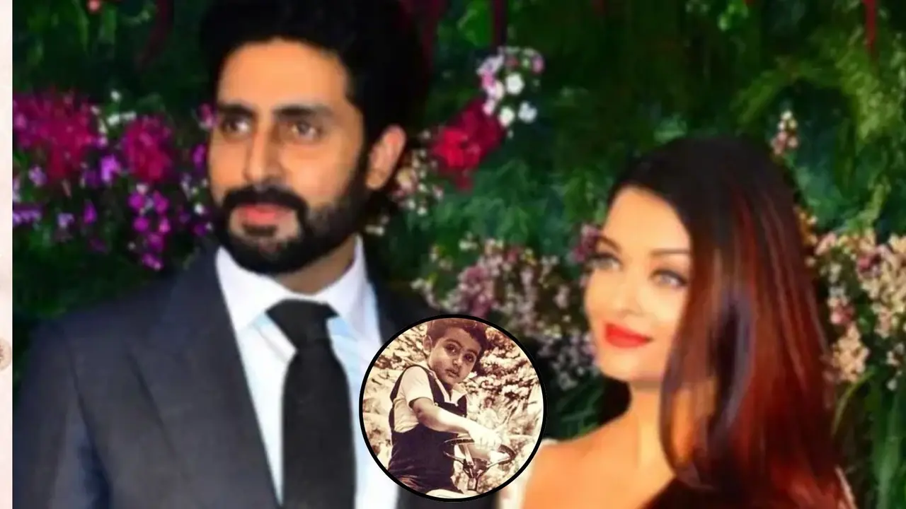 Abhishek and Aishwarya