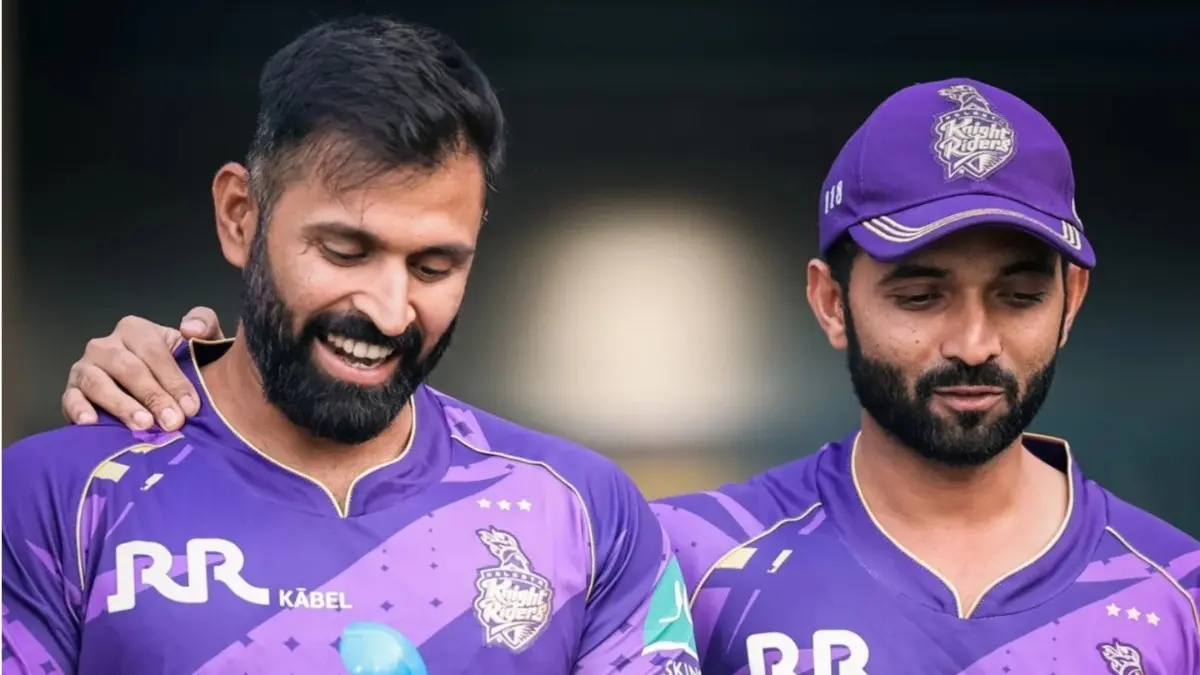 Abhishek Nayar and Ajinkya Rahane