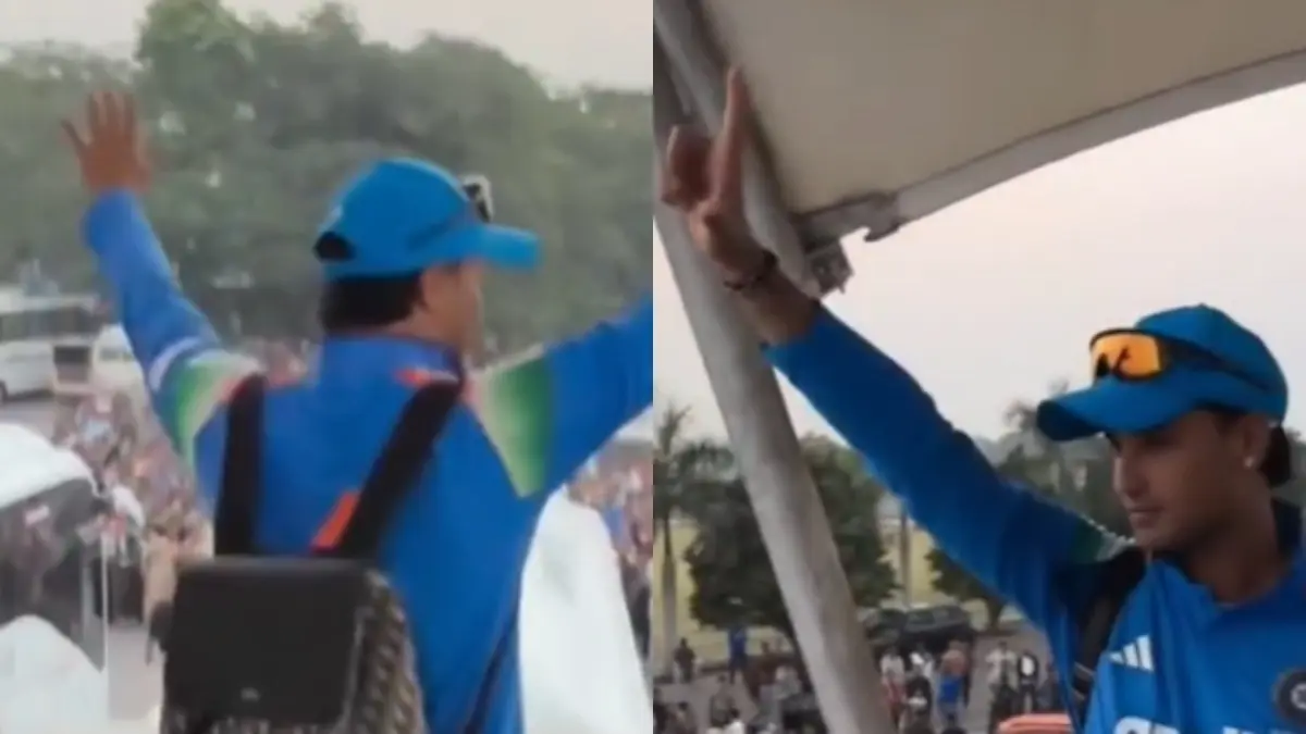 WATCH | Virat Kohli-Like Fanfare For Abhishek Sharma as he Arrives in Rajkot For Unofficial ODI vs South Africa-A Abhishek Sharma