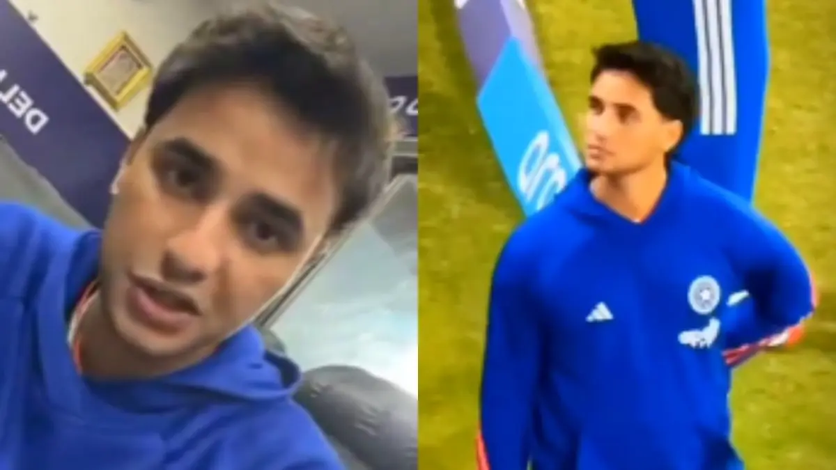 VIDEO: Abhishek Sharma Provides Health Update During Cheeky Convo With Arshdeep Singh Ahead of T20 WC Game vs Pakistan Abhishek Sharma