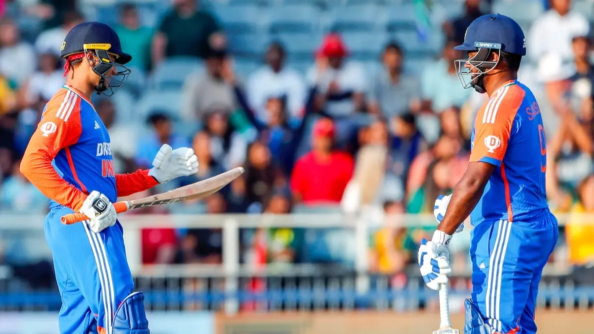 Abhishek Sharma and Sanju Samson
