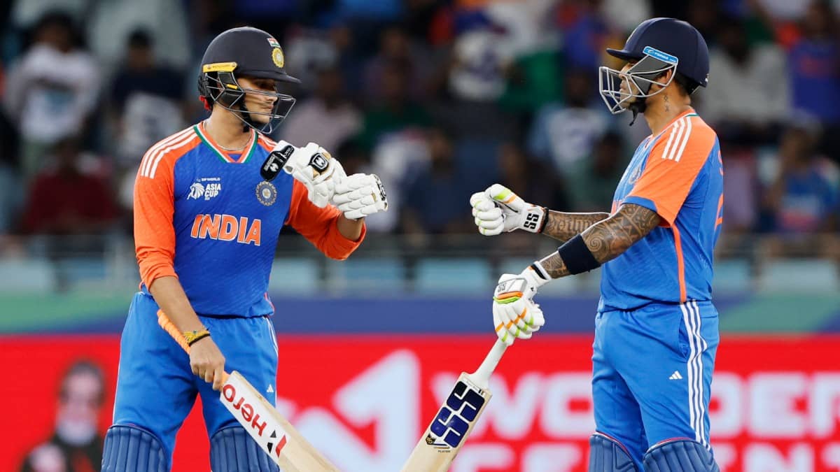 Abhishek Sharma and Suryakumar Yadav in action