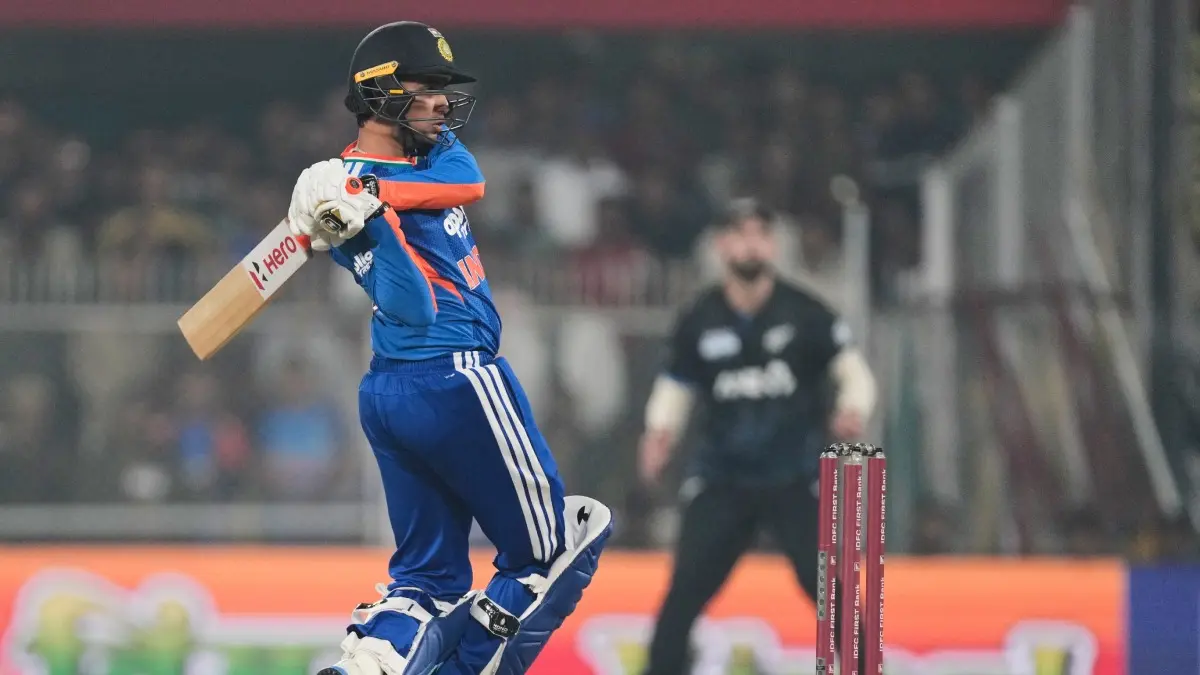 IND vs NZ 3rd T20I Highlights: India Thrash New Zealand By Eight Wickets, Seal T20I Series 3-0 Abhishek Sharma in action in Guwahati