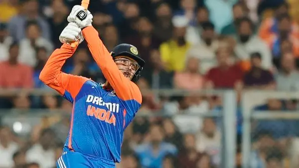 Abhishek Sharma played a stormy century innings