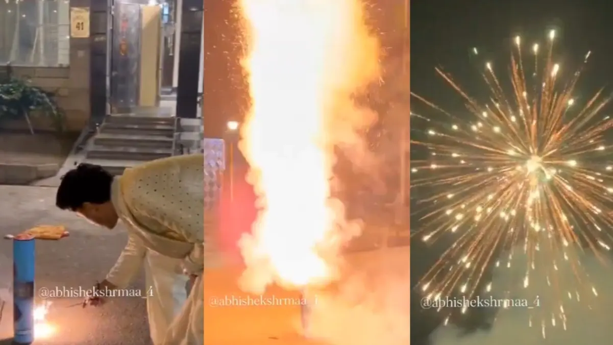 Abhishek Sharma's Diwali
