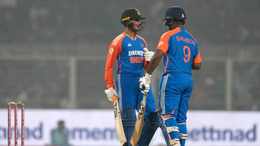 Team India Faces Setback as Star Cricketer Suffers Ankle Injury During Practice, Participation in 2nd T20I Uncertain Abhishek Sharma, Sanju Samson
