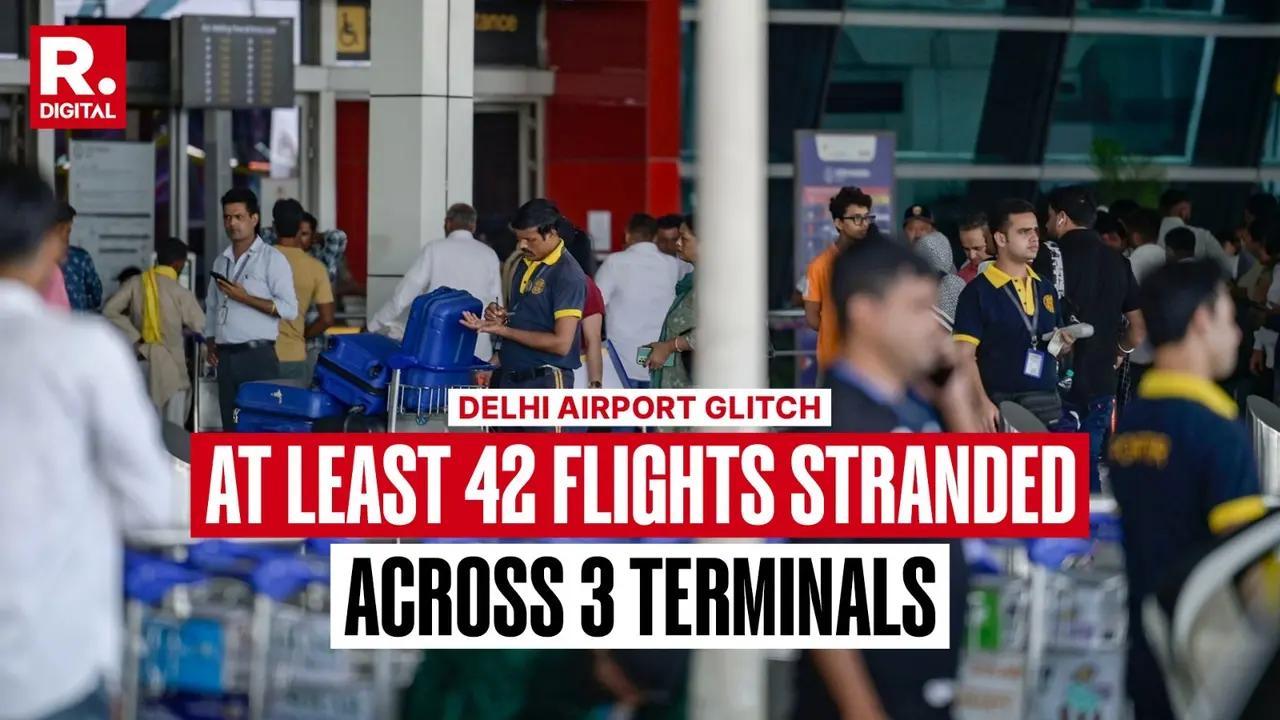 42 Flights On Ground As ATC Snag Persists At Delhi Airport According to data shared by Delhi’s Indira Gandhi International Airport officials as of 11 am, flight operations across all three terminals remain partially affected.