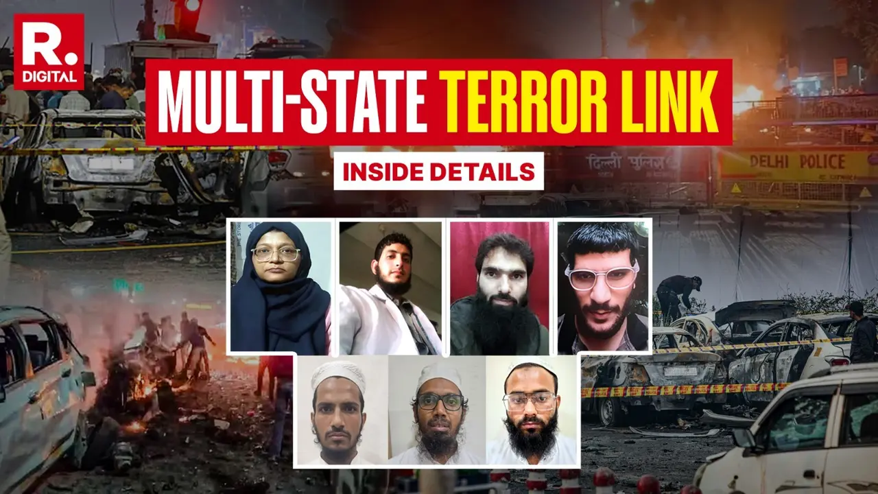 According to police, the group of seven used ‘encrypted channels for indoctrination, coordination, movement and logistics’.