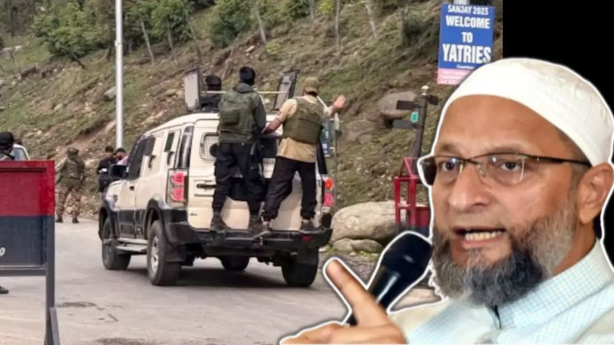 Pahalgam Terror Attack: Owaisi Accepts Terrorists Targeted Hindus After Identity Check