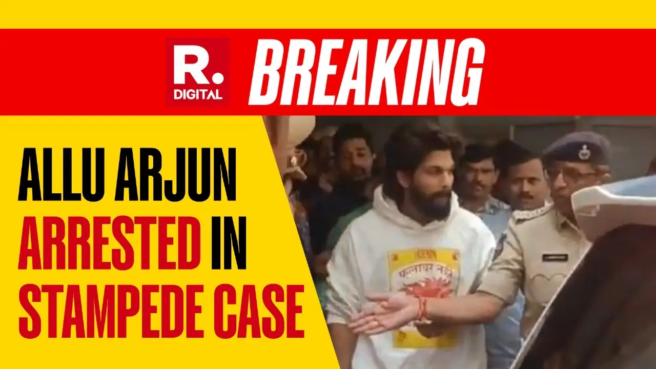 Actor Allu Arjun arrested