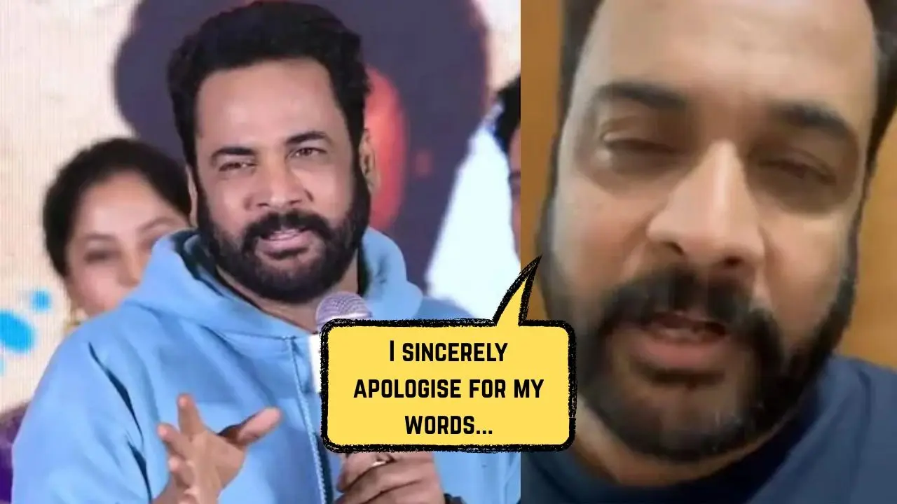 Actor Sivaji Issues Apology Following Outcry Over Misogynistic Remarks on Women's Dressing