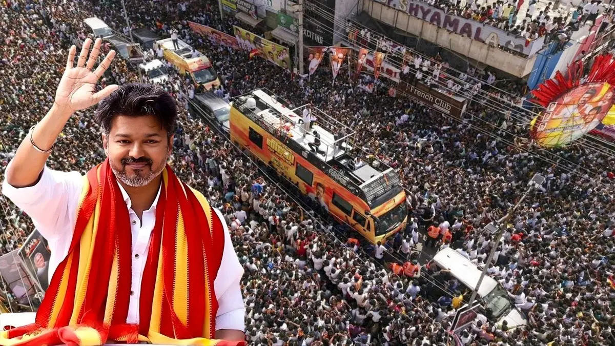Actor Vijay's rally in Karur turned deadly after a stampede unfolded