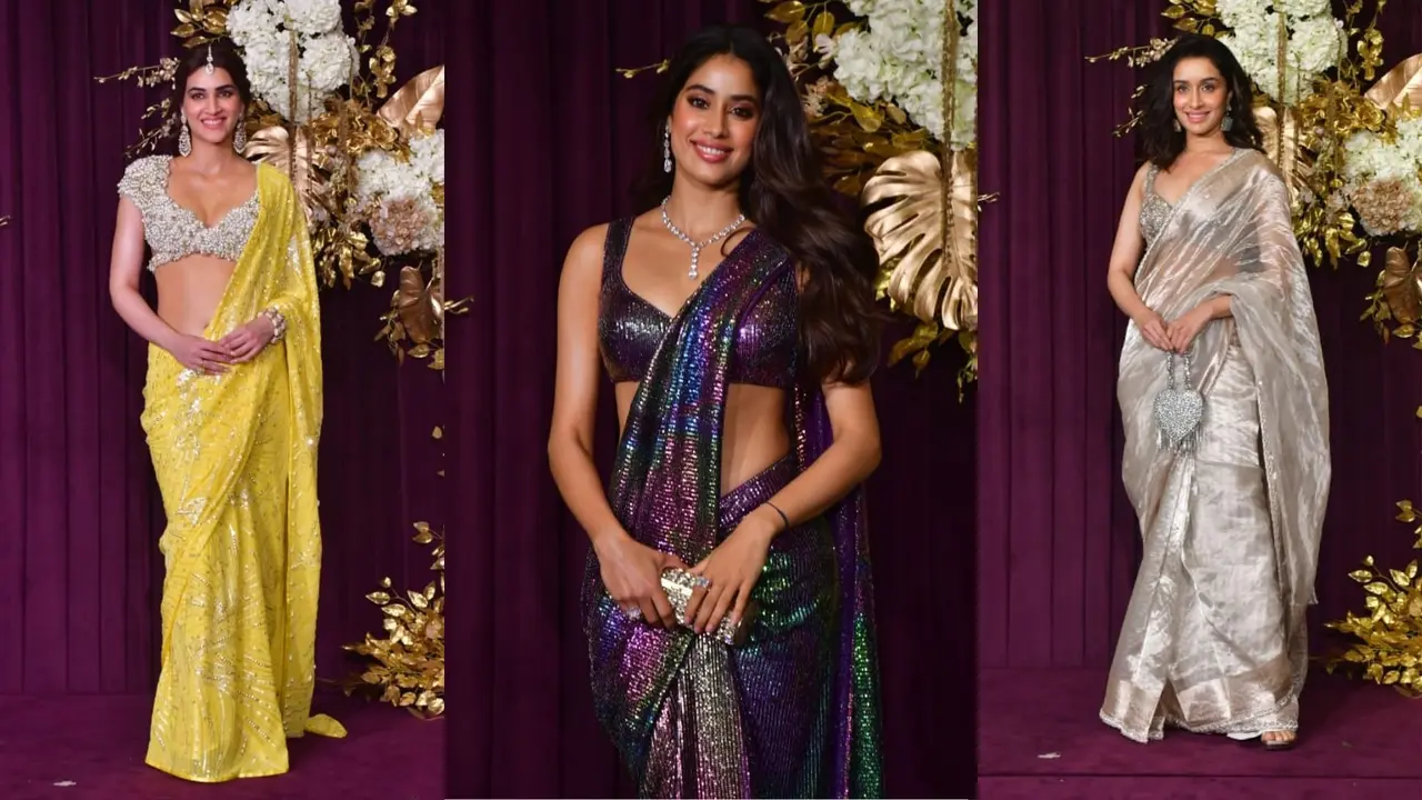 Shraddha Kapoor To Kriti Sanon: Who Served The Best Diwali Look At Manish Malhotra's Party? Actresses at Manish Malhotra's residence