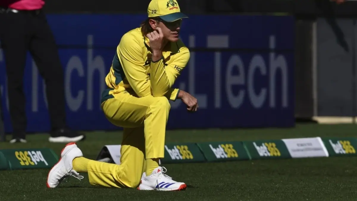 Adam Zampa during ODI series against Pakistan in 2024