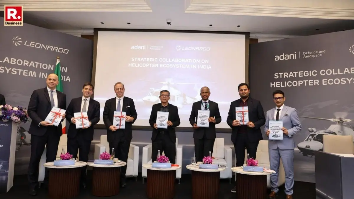 India Eyes Local Helicopter Manufacturing as Adani Defence, Leonardo Ink MoU Adani Defence & Aerospace and Italy’s Leonardo have signed an MoU to explore helicopter manufacturing and sustainment capabilities in India