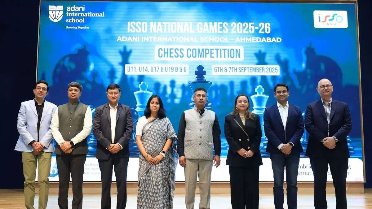 Adani International School hosts ISSO National Games Chess Competition adani international
