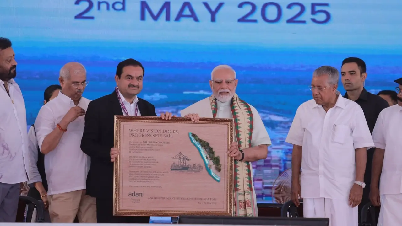 Adani’s Vizhinjam Port Inaugurated