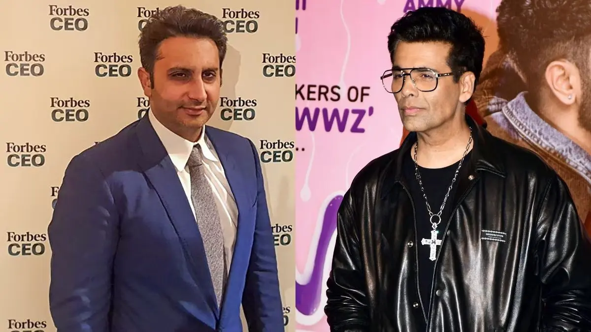 Adar Poonawalla Acquires 50% of Dharma Productions, To Invest Rs 1000 Crore Adar Poonawalla acquires 50% stake in Karan Johar's Dharma Productions