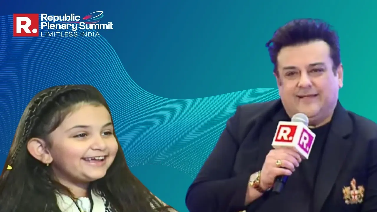 Adnan Sami's daughter Medina attended the Republic Plenary Summit