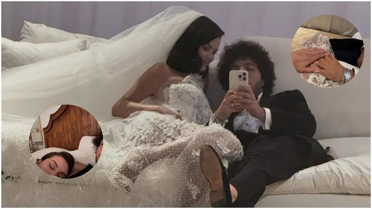 Married A Real Life Disney Princess: Benny Blanco Showers Love On Wife Selena Gomez, Shares Candid Photos Of Newlyweds Adorable photo of Selena Gomez and Benny Blanco