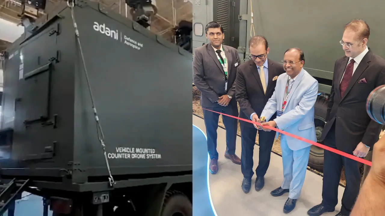 Aero India 2025: DRDO Unveils India's Vehicle-mounted Counter-drone System Aero India 2025: DRDO Unveils India's Vehicle-mounted Counter-drone System