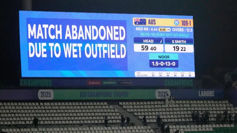 AFG vs AUS has been called off due to rain