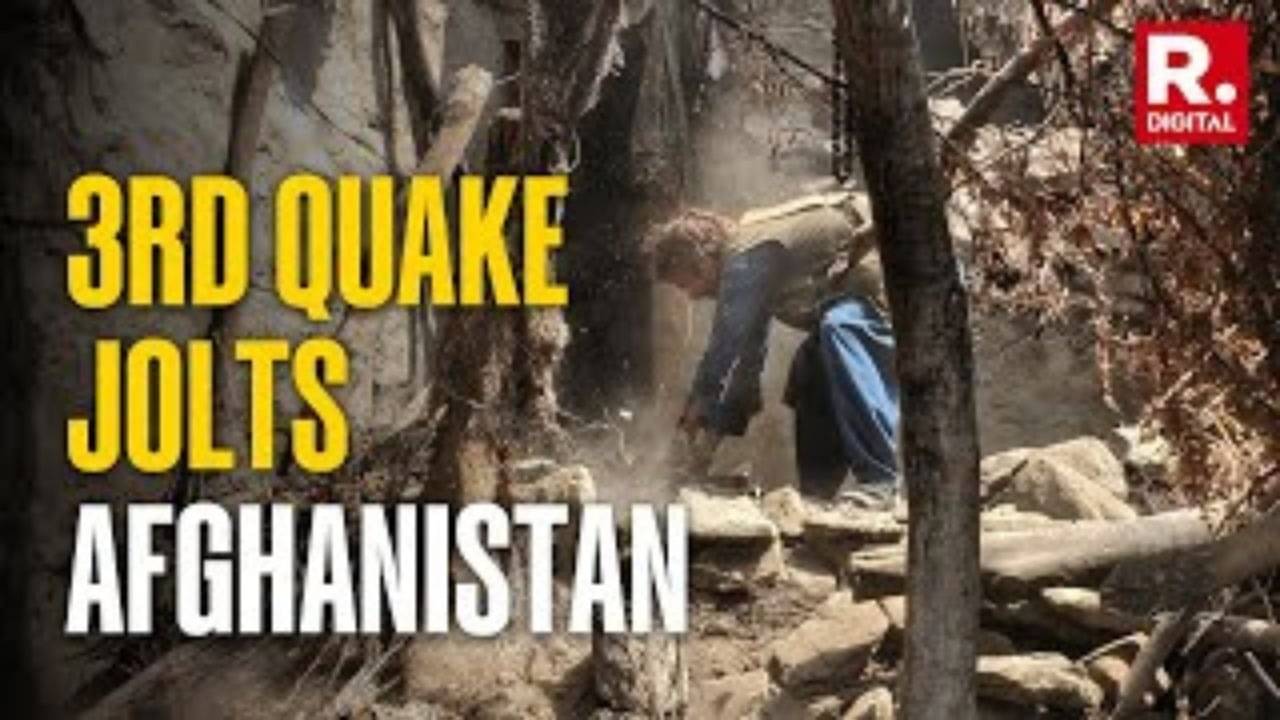 Video afghanistan hit by 3rd major quake in 6 days deaths cross 2 200