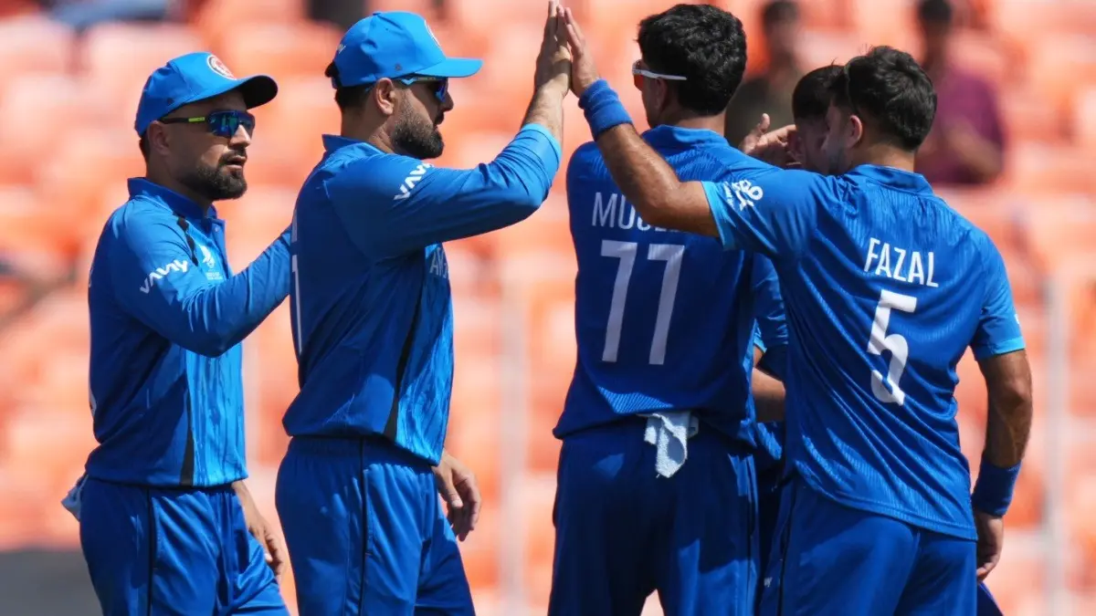 Pakistan Cricket Board Faces Another Setback As Afghanistan Players Withdraw From PSL Auction: Report Afghanistan players during T20 World Cup 2026