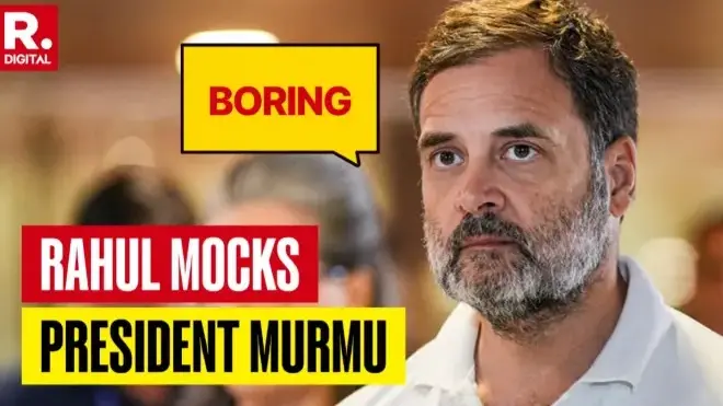 After Calling President Murmu's Speech Boring, Rahul Gandhi Says He 'Struggled' to Pay Attention' After Calling President Murmu's Speech Boring, Rahul Gandhi Says He 'Struggled' to Pay Attention'