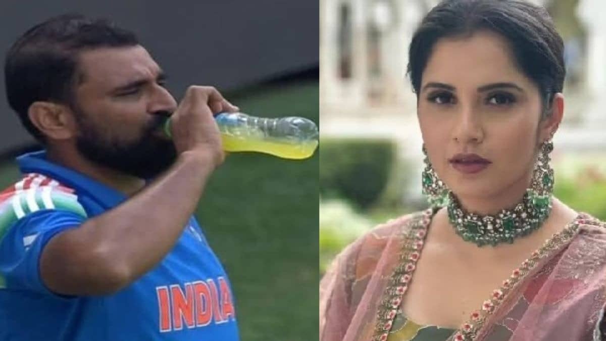 after mohammed shami tennis star sania mirza wins heart hard work in zym during ramzan