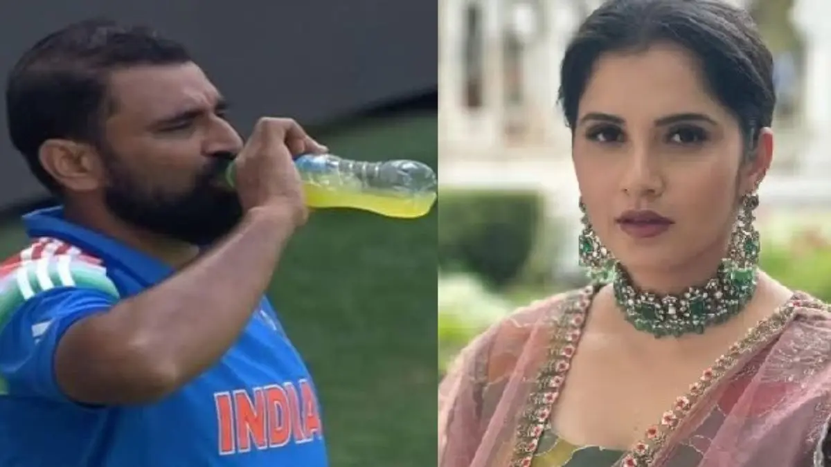 after mohammed shami tennis star sania mirza wins heart hard work in zym during ramzan