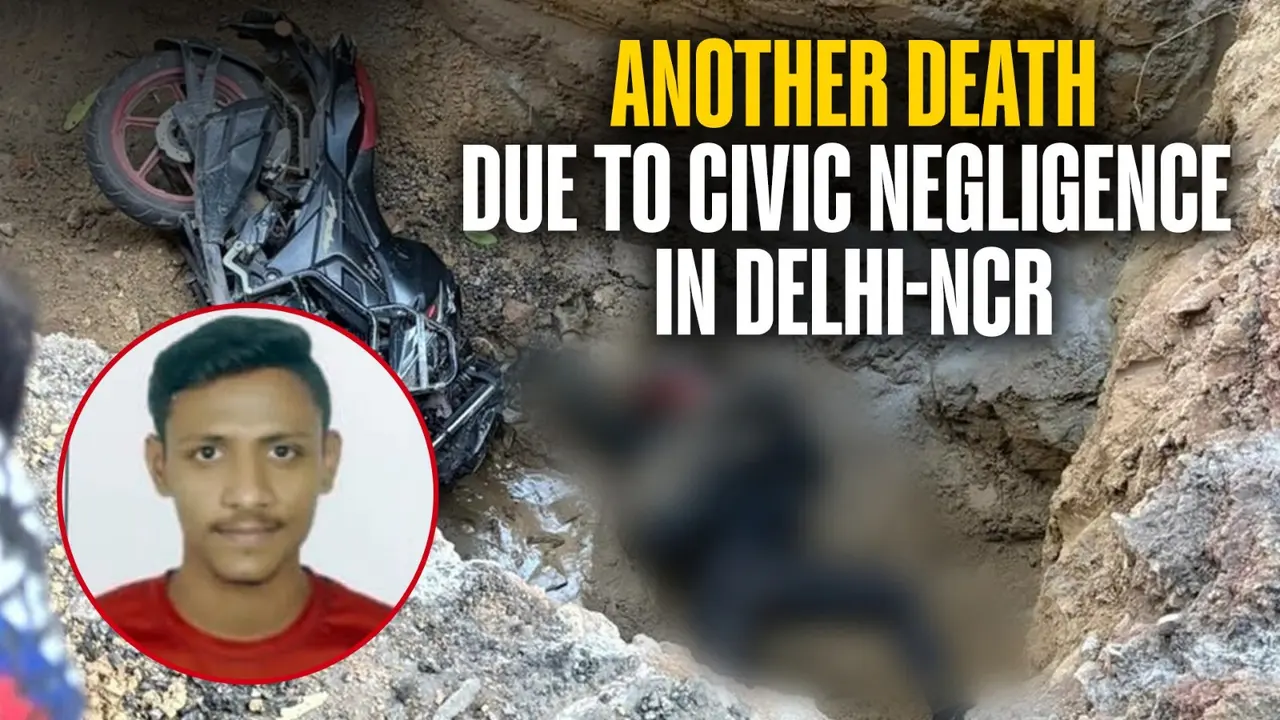 After Noida, ‘Killer Pit’ Claims Life In Delhi: 25-Year-Old Biker Dies After Falling Into Jal Board Pit In Janakpuri After Noida, ‘Killer Pit’ Claims Life In Delhi: 25-Year-Old Biker Dies After Falling Into Jal Board Pit In Janakpuri