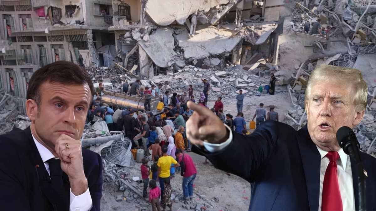 After Threatening Denmark over Greenland, Trump Says Macron Will Be 'Out of Office Soon'