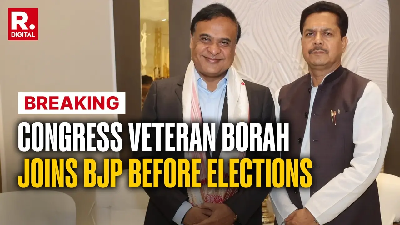 After Three Decades, Bhupen Kumar Borah Joins BJP In Poll-Bound Assam After Three Decades, Bhupen Kumar Borah Joins BJP In Poll-Bound Assam