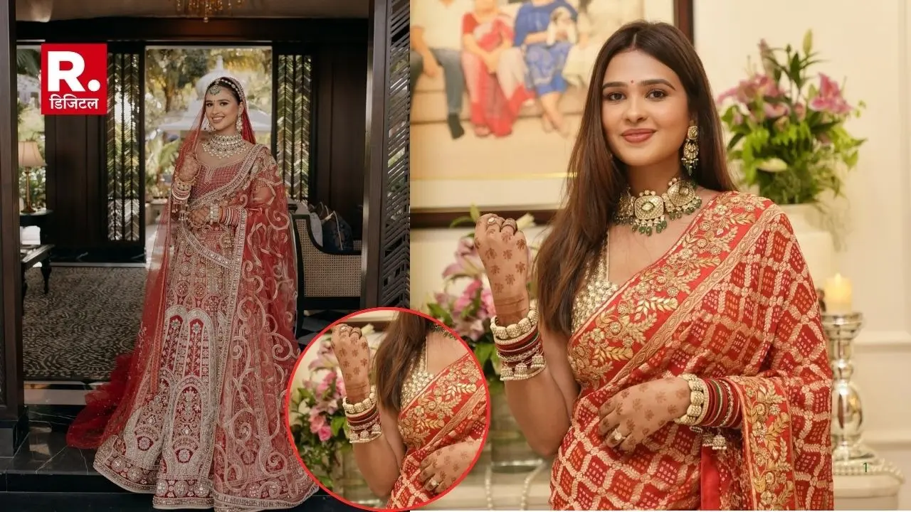 Agrata Sharma teej look