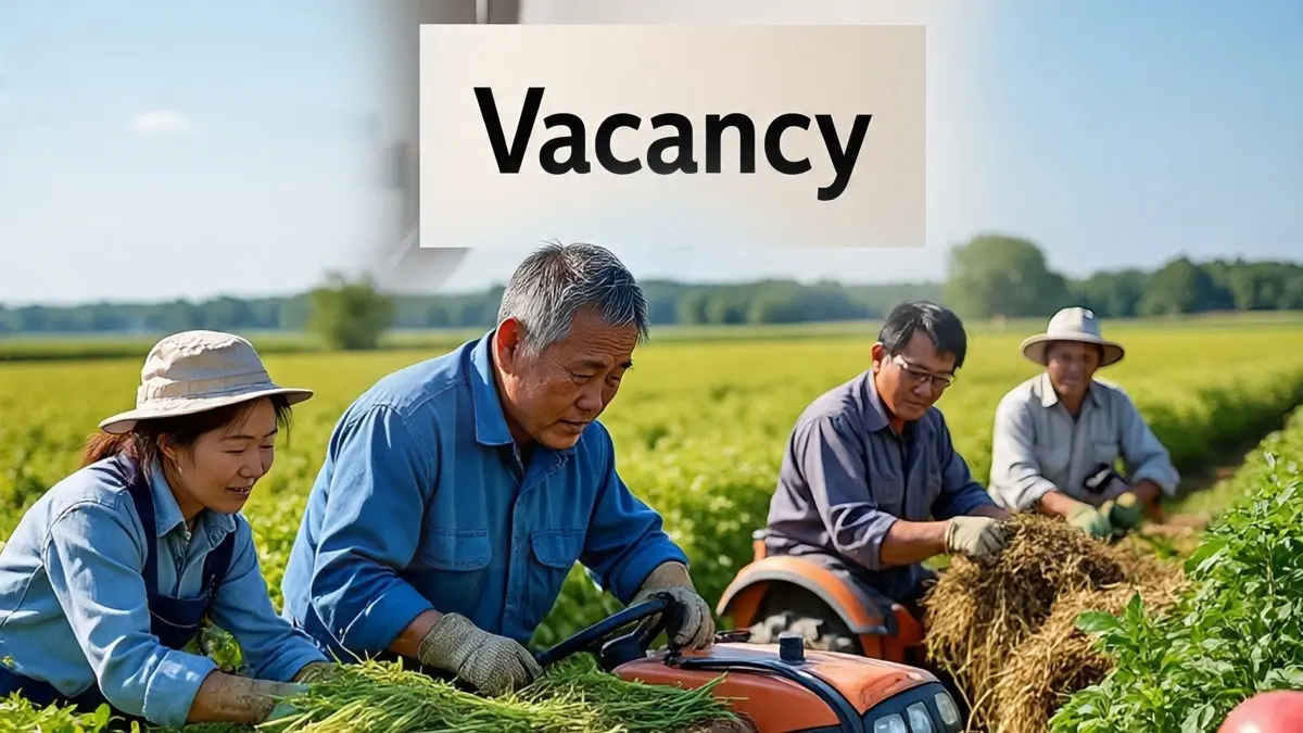 agriculture vacancy