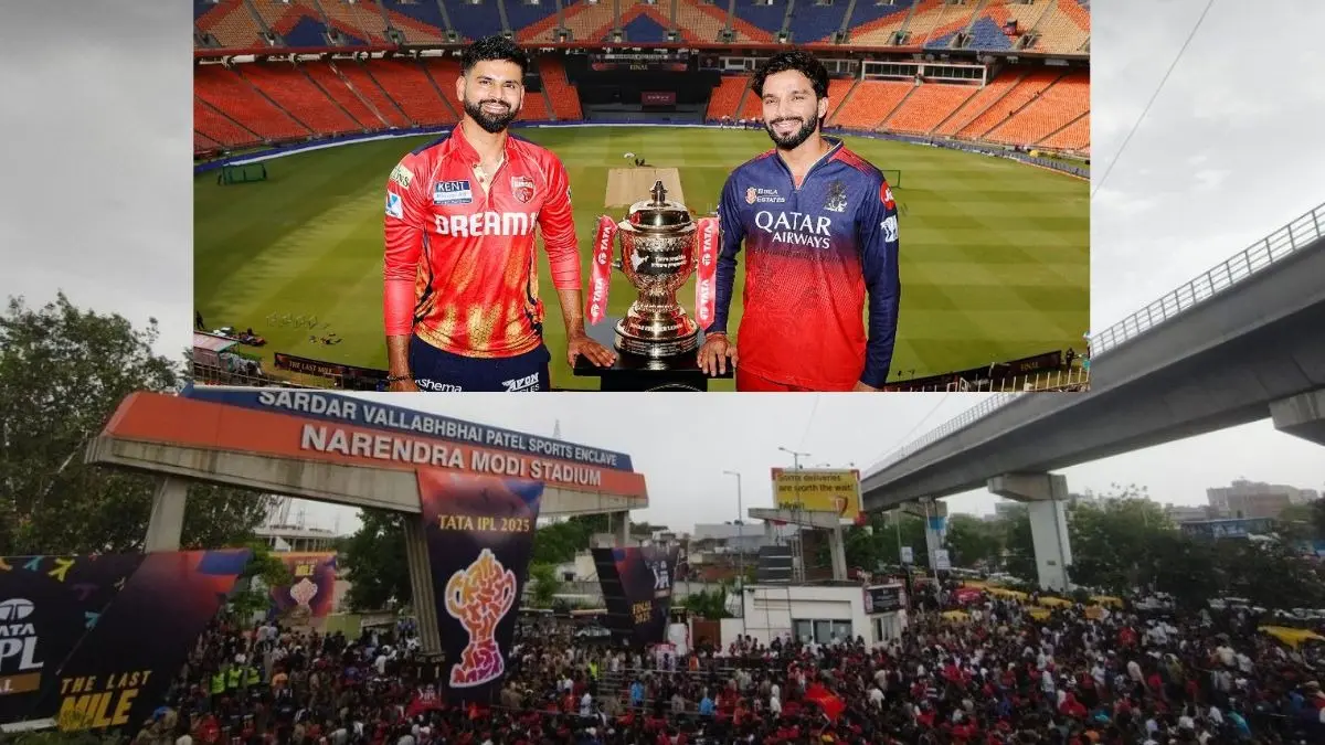 Ahmedabad Weather updates what happened if rcb vs pbks final match washed out who will become champion