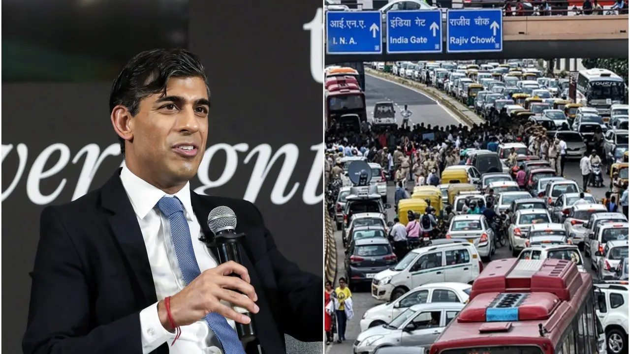 'AI Can Do Many Things, But It Can't Fix Delhi's Traffic': Ex-UK PM Rishi Sunak Arrives Late To AI Summit 'AI Can Do Many Things, But It Can't Fix Delhi's Traffic': Ex-UK PM Rishi Sunak Arrives Late To AI Summit