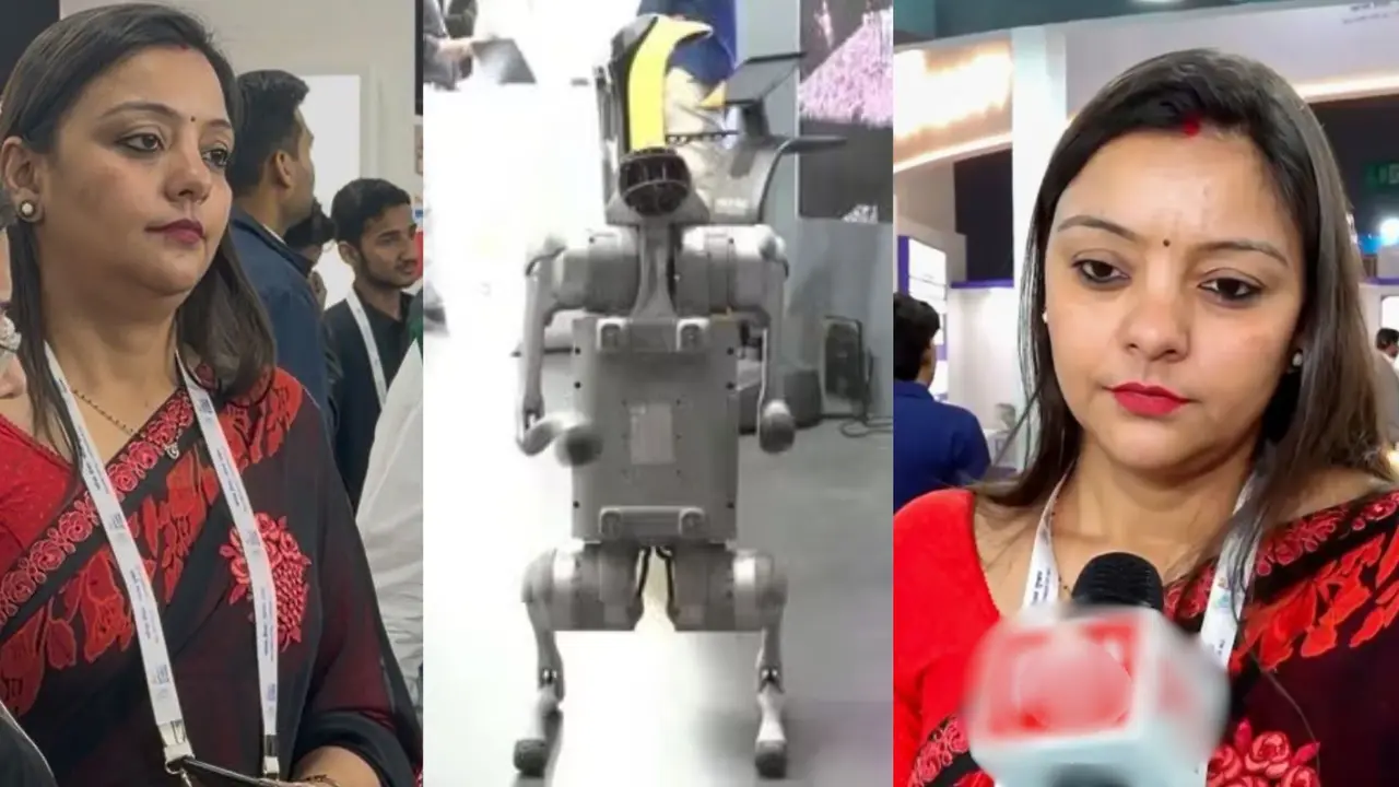 'आपका 6 मुझे 9 भी तो लग सकता है' AI समिट में 'चाइनीज माल' चेप कर गलगोटिया यूनिवर्सिटी की थू-थू कराने वाली प्रोफेसर नेहा का इस्तीफा AI Impact Summit 2026 galgotias university professor resign Chinese robot dog row bharat mandapam